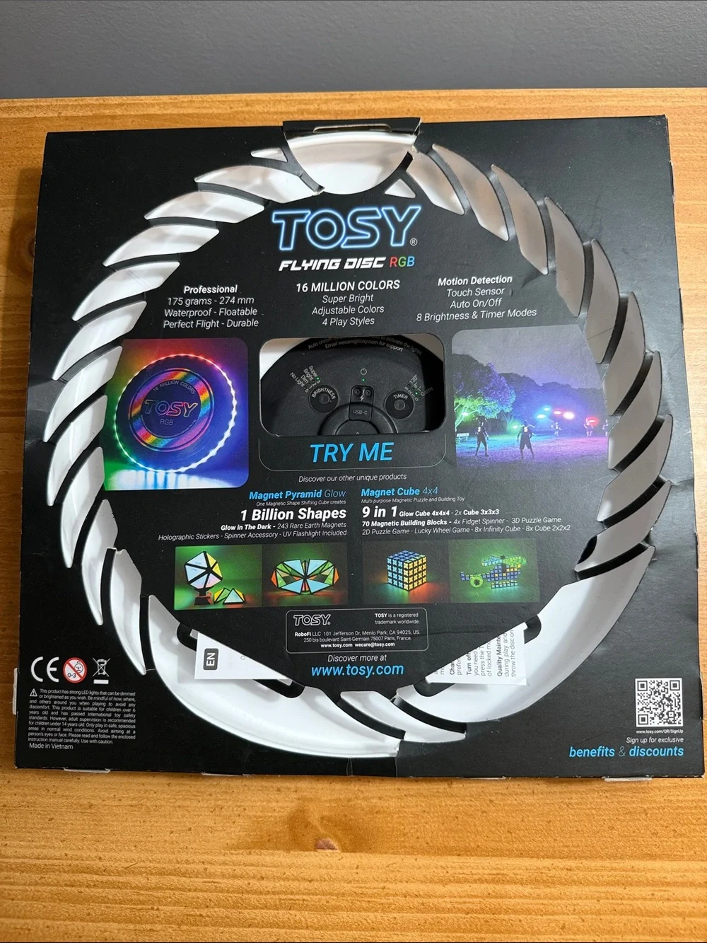 TOSY Flying Disc with Lights